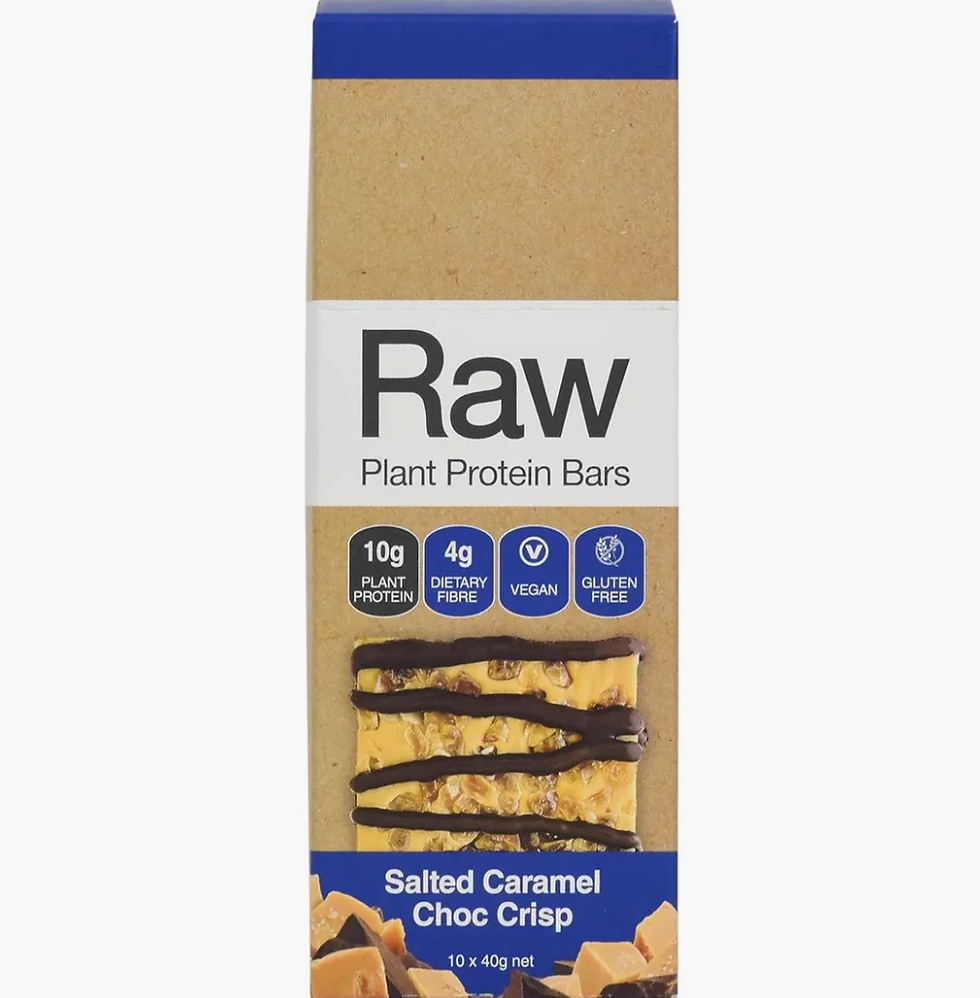 Thumbnail: Salted Caramel Vegan Protein Bar - Amazonia Raw