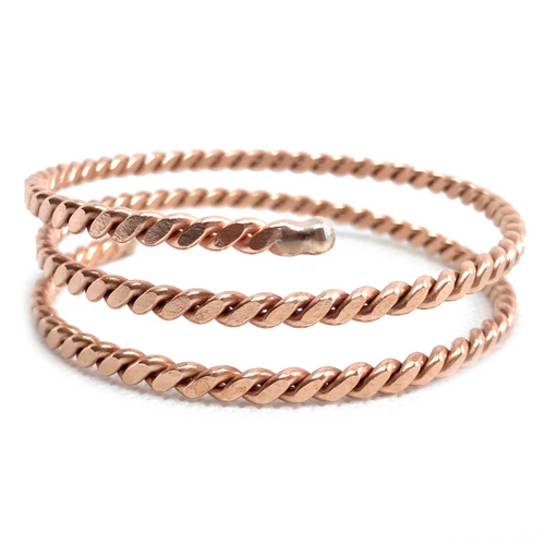 Copper Tensor Ring - Wrap Around Bracelet - Royal Cubit | the raw store