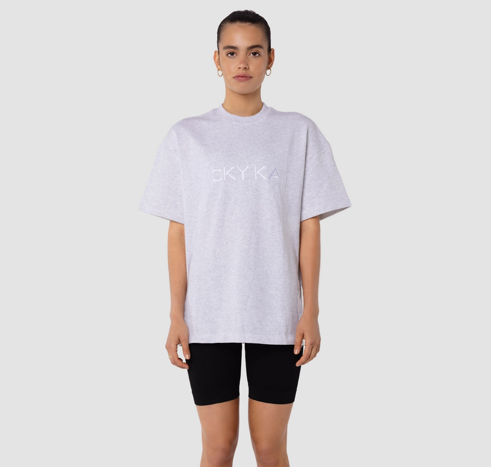 Thumbnail: Women's Organic Cotton Oversized Tee - Nicky Kay