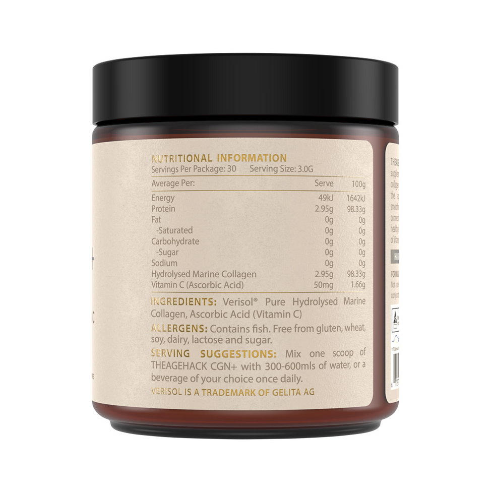 CGN Plus Marine Collagen + Vitamin C - The Age Hack 90g