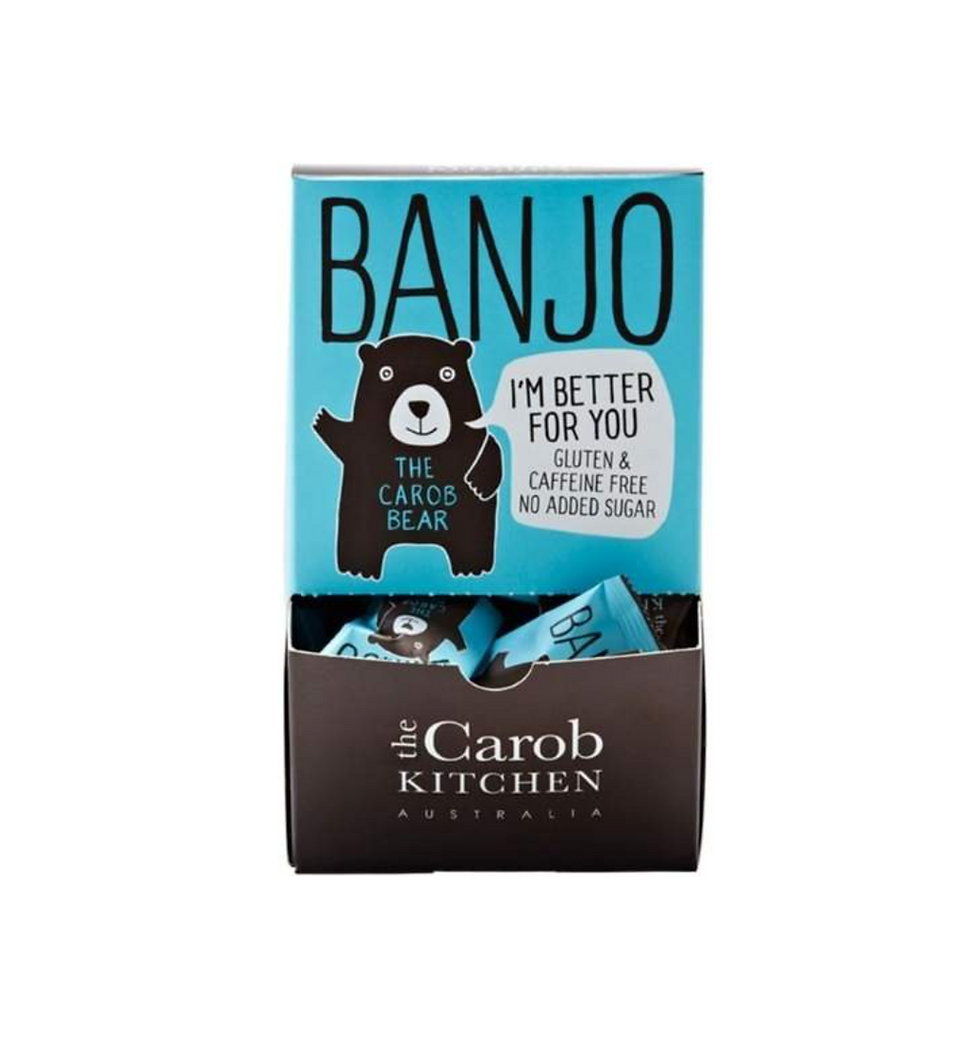 Thumbnail: Organic Carob Chocolate Bear - Banjo - Original - The Carob Kitchen