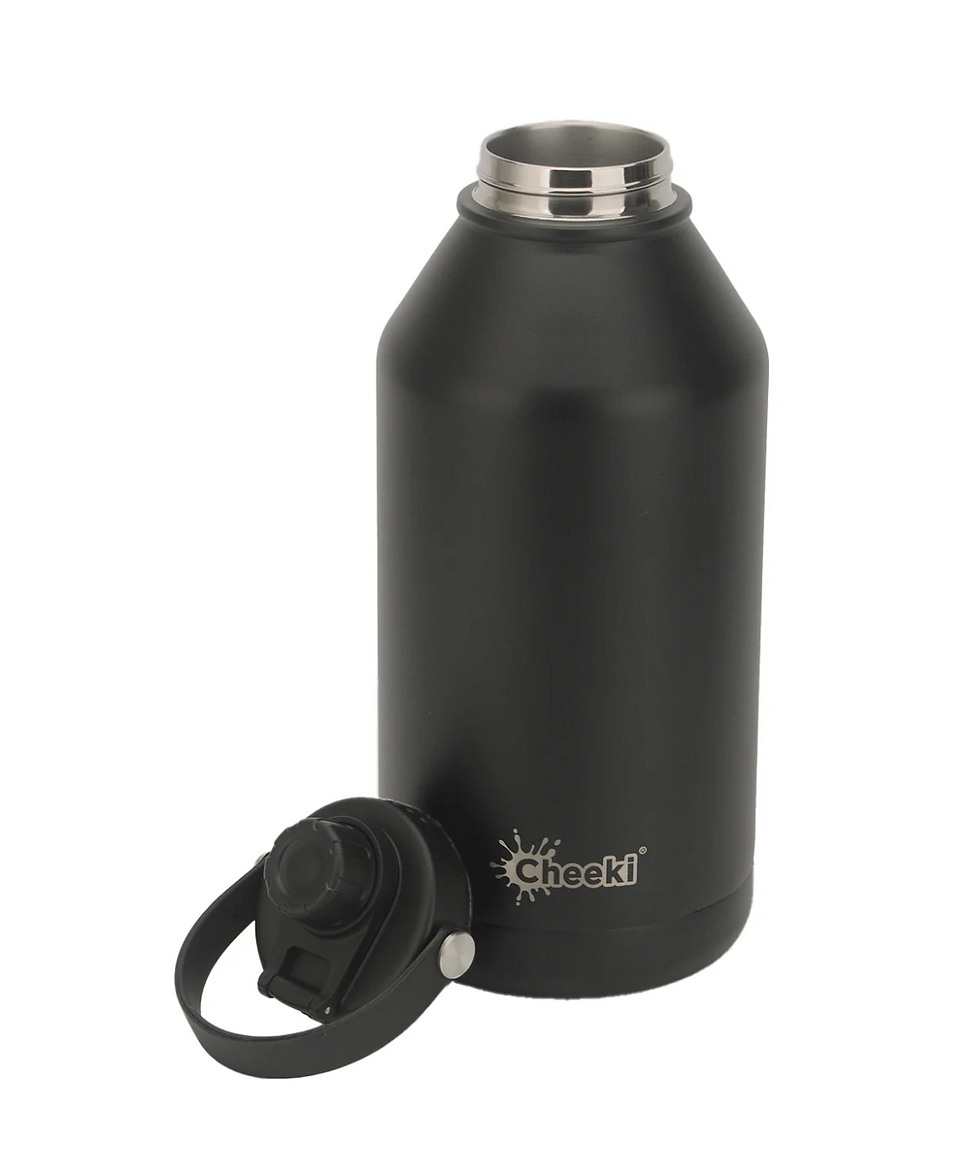 Thumbnail: 2L Double Wall Stainless Steel Adventurer Water Bottle - Cheeki