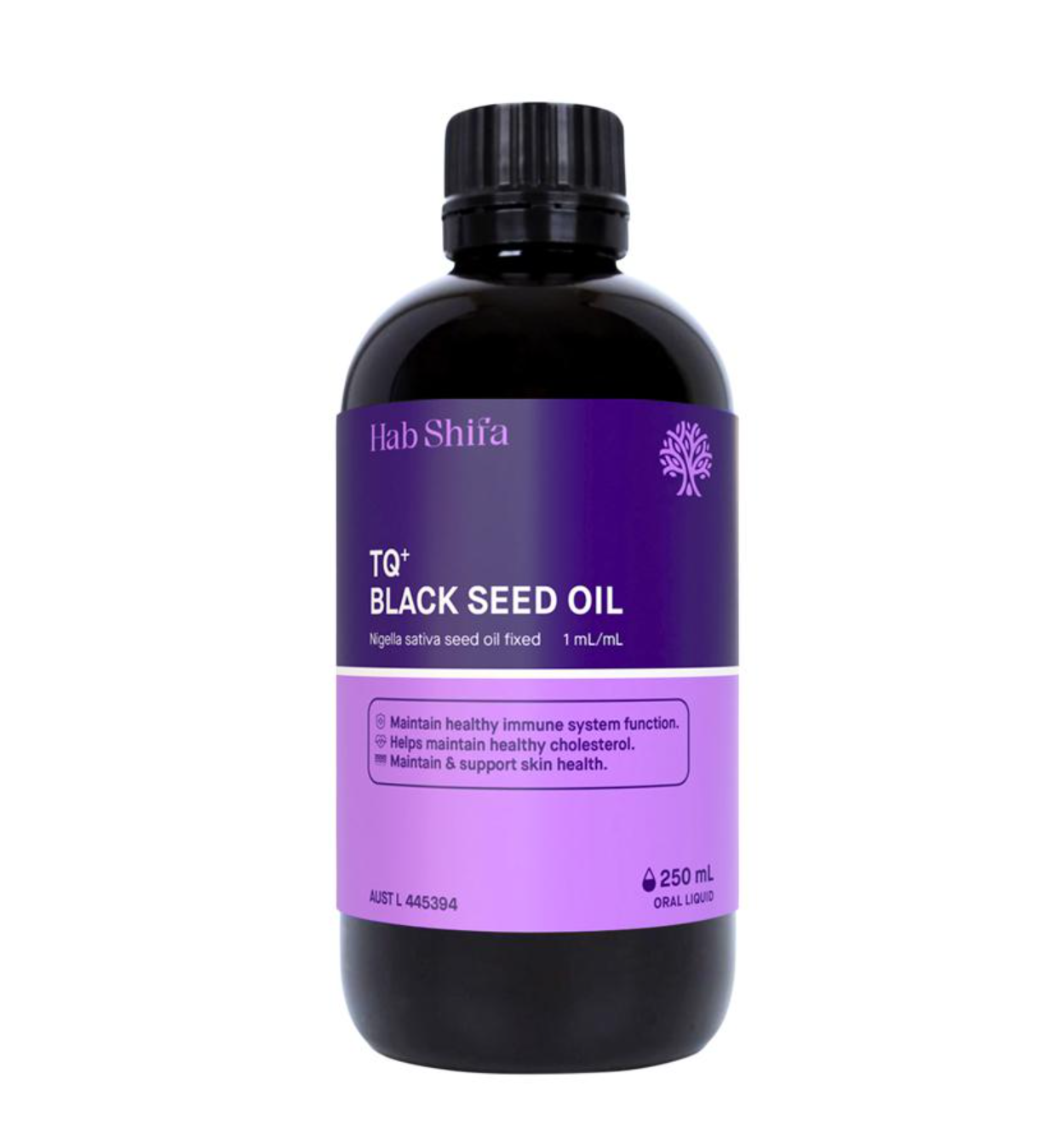TQ+ Organic Black Seed Oil - Nigella Sativa - 250ml - Hab Shifa