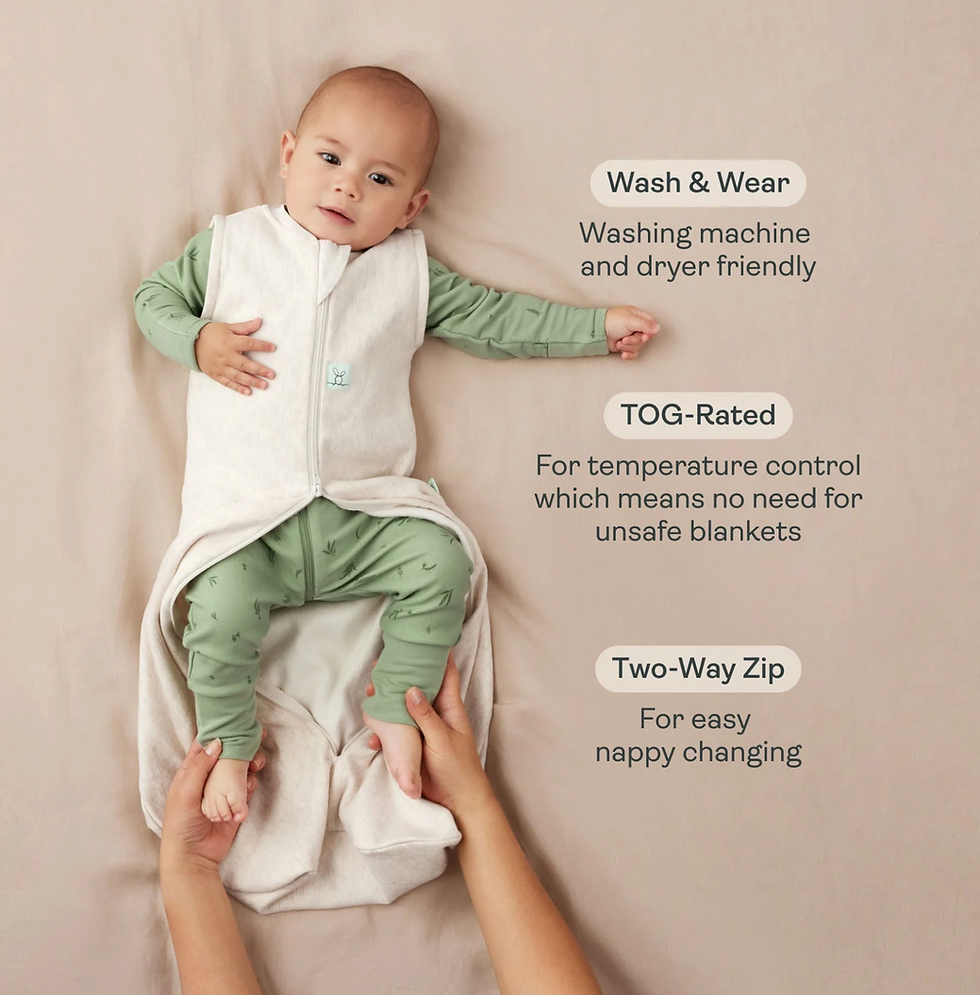Thumbnail: Cocoon Swaddle Bag 0.2 TOG - Fawn - ErgoPouch