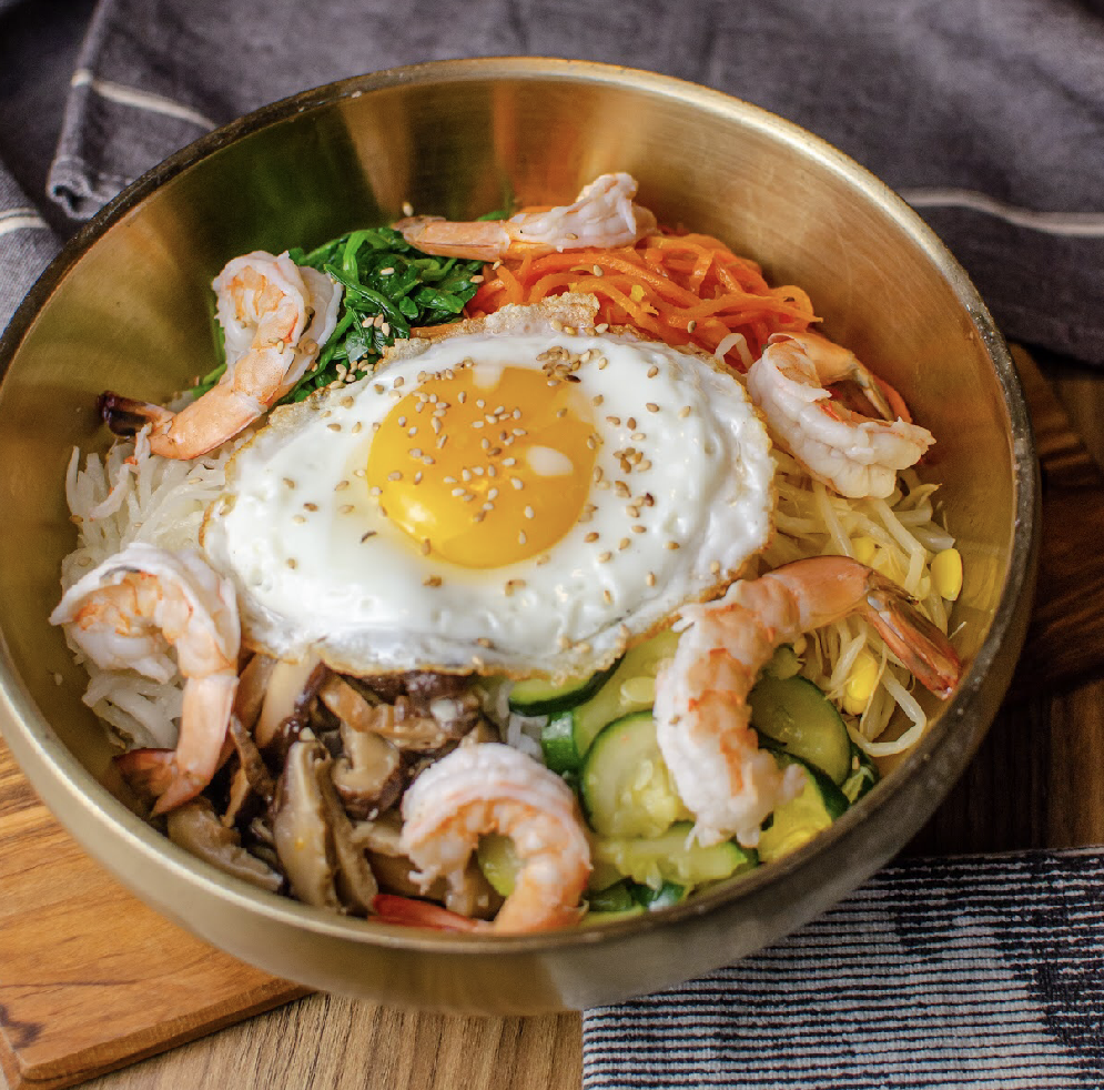 Arranged Food and Objects