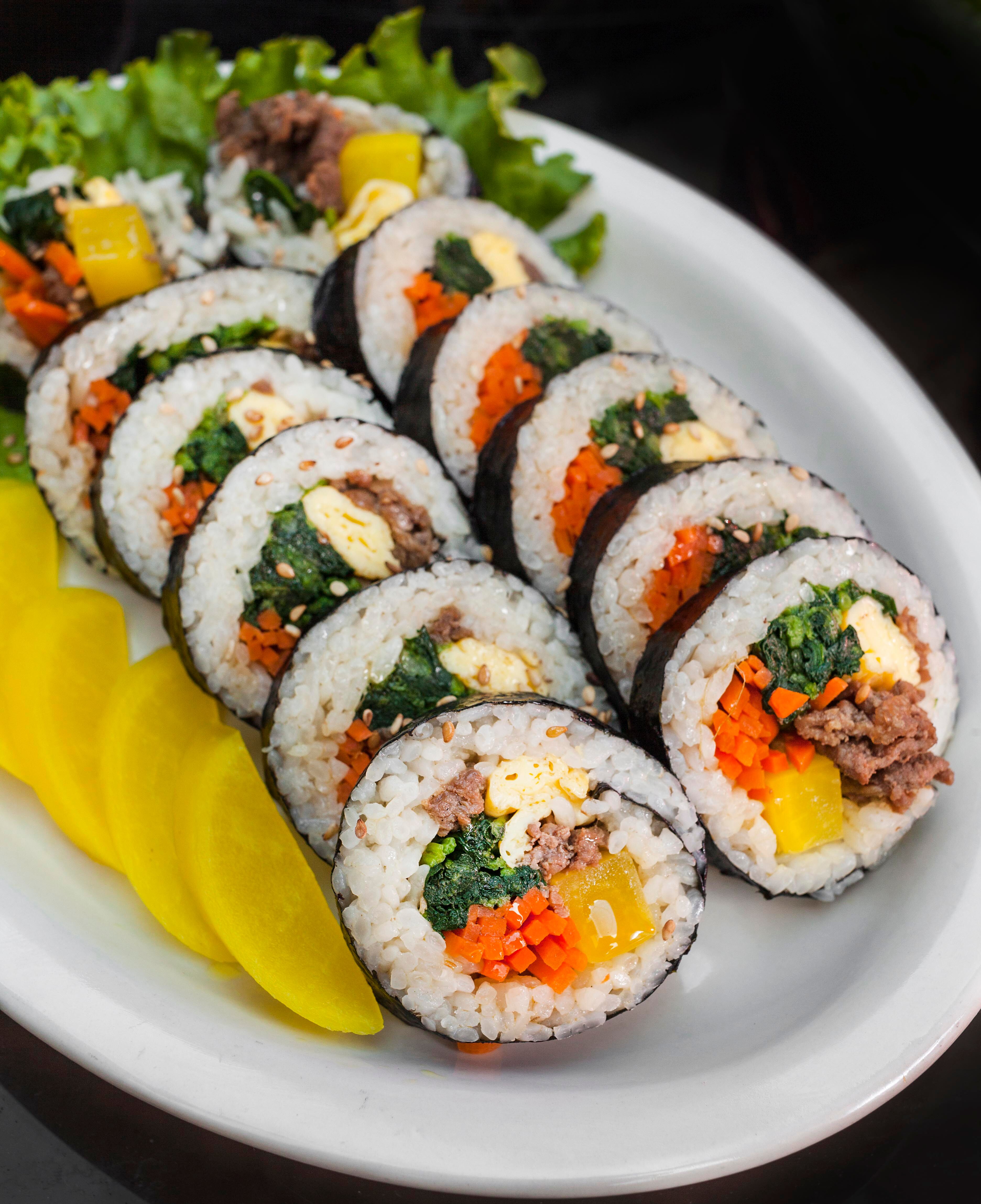 Arranged Food and Objects