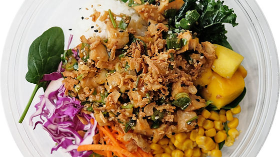 CHICKEN POKE BOWL