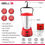 Thumbnail: iBELL EL8418SL Rechargeable LED Lantern/Hand Lamp,Emergency Light