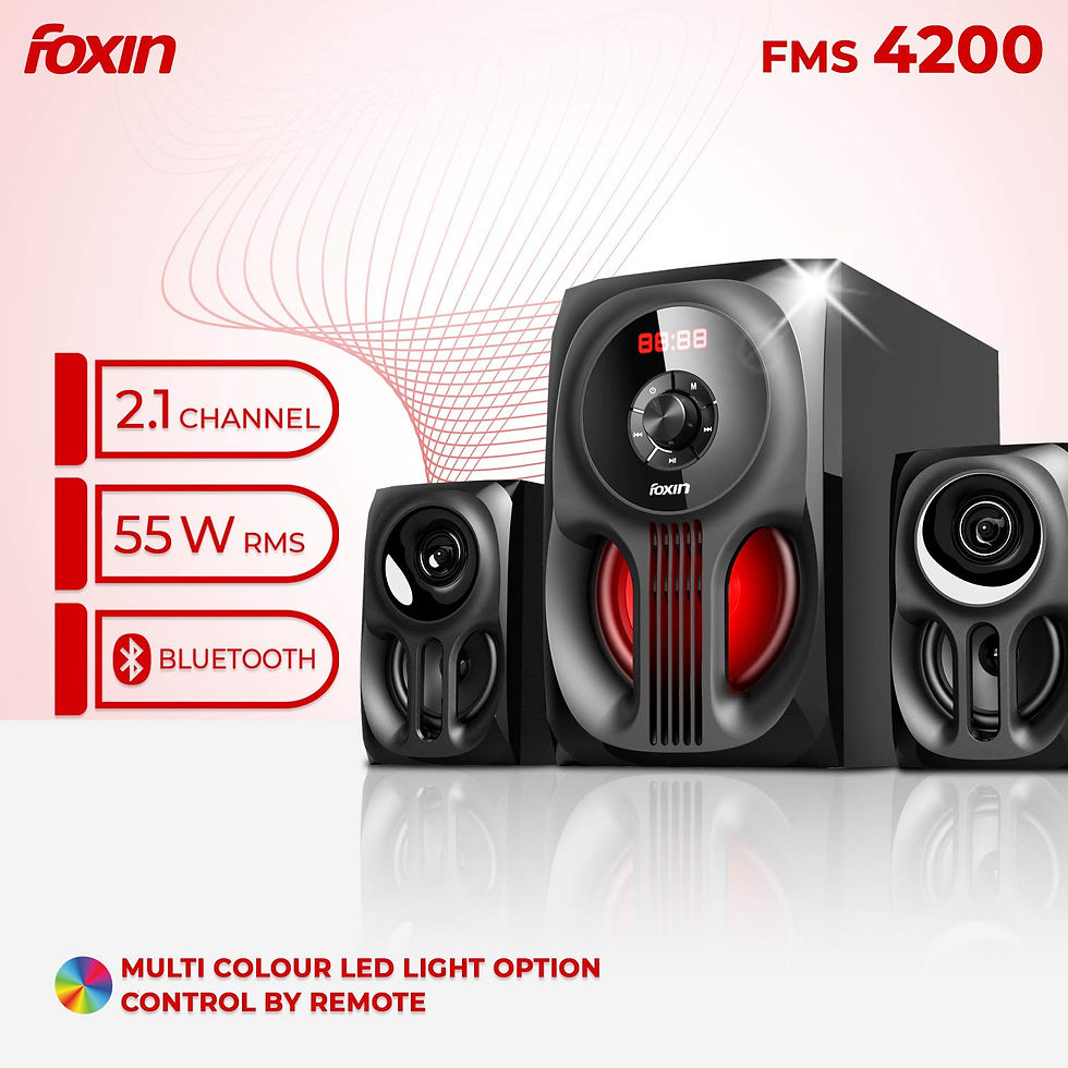 Thumbnail: Foxin FMS 4200 2.1 Channel Multimedia Speaker