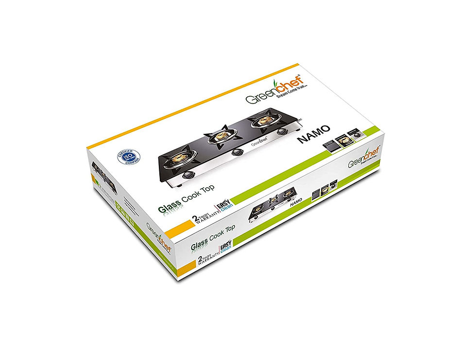 Thumbnail: Greenchef Glasstop Namo 3 Burner Gas Stove