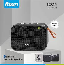 Thumbnail: Foxin ICON 3 Watt Portable Bluetooth Wireless Speaker FSBT-105