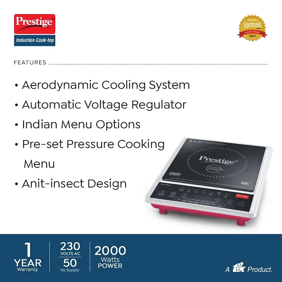 Thumbnail: Prestige Induction Cooktop PIC 31.0 V4 2000 W