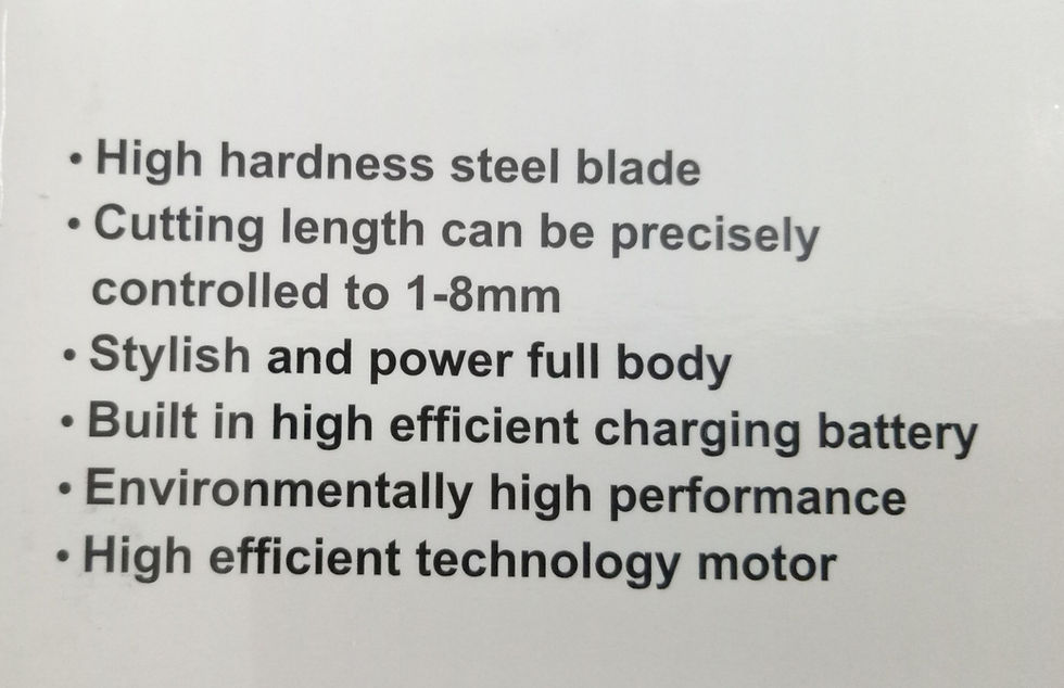 Thumbnail: iBell Hair trimmer 1-8mm IBL T8110