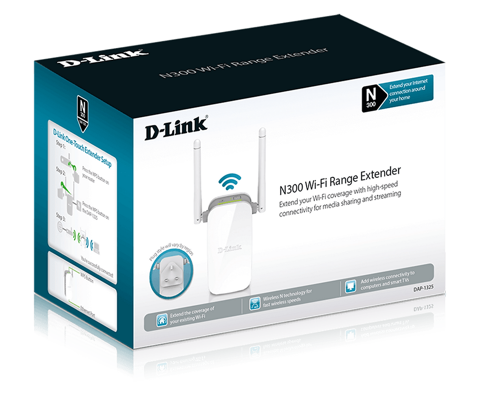Thumbnail: N300 Wi-Fi Range ExtenderDLINK \\DAP-1325