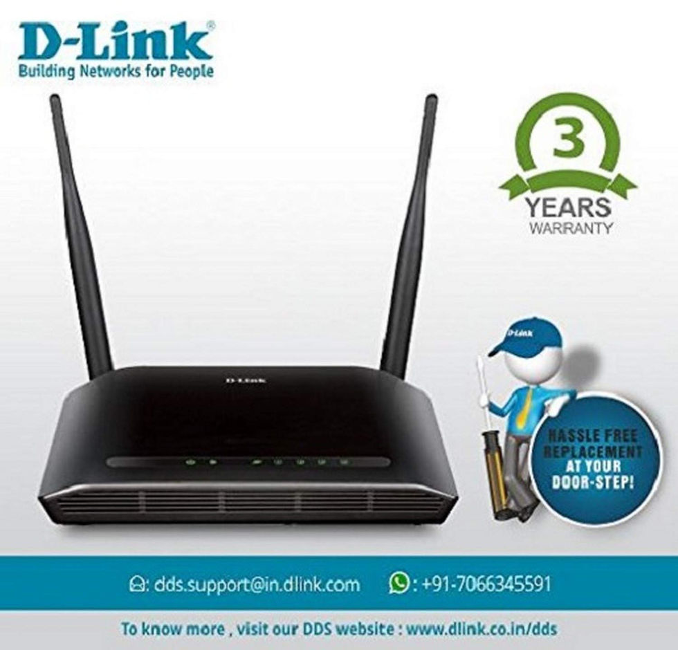 Thumbnail: D-Link DIR-615 Wireless-N300 Router