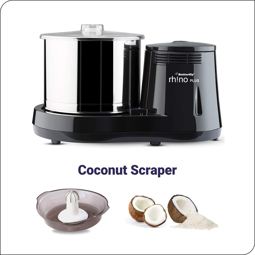 Thumbnail: Butterfly Rhino Plus Wet Grinder, 2L