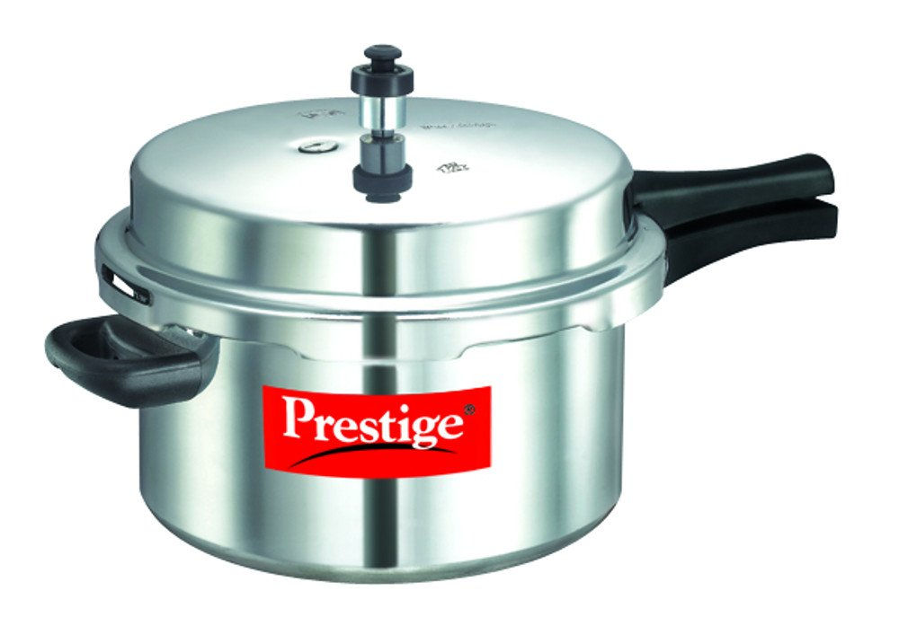 Prestige Popular Aluminium Pressure Cooker, 7.5 Litres