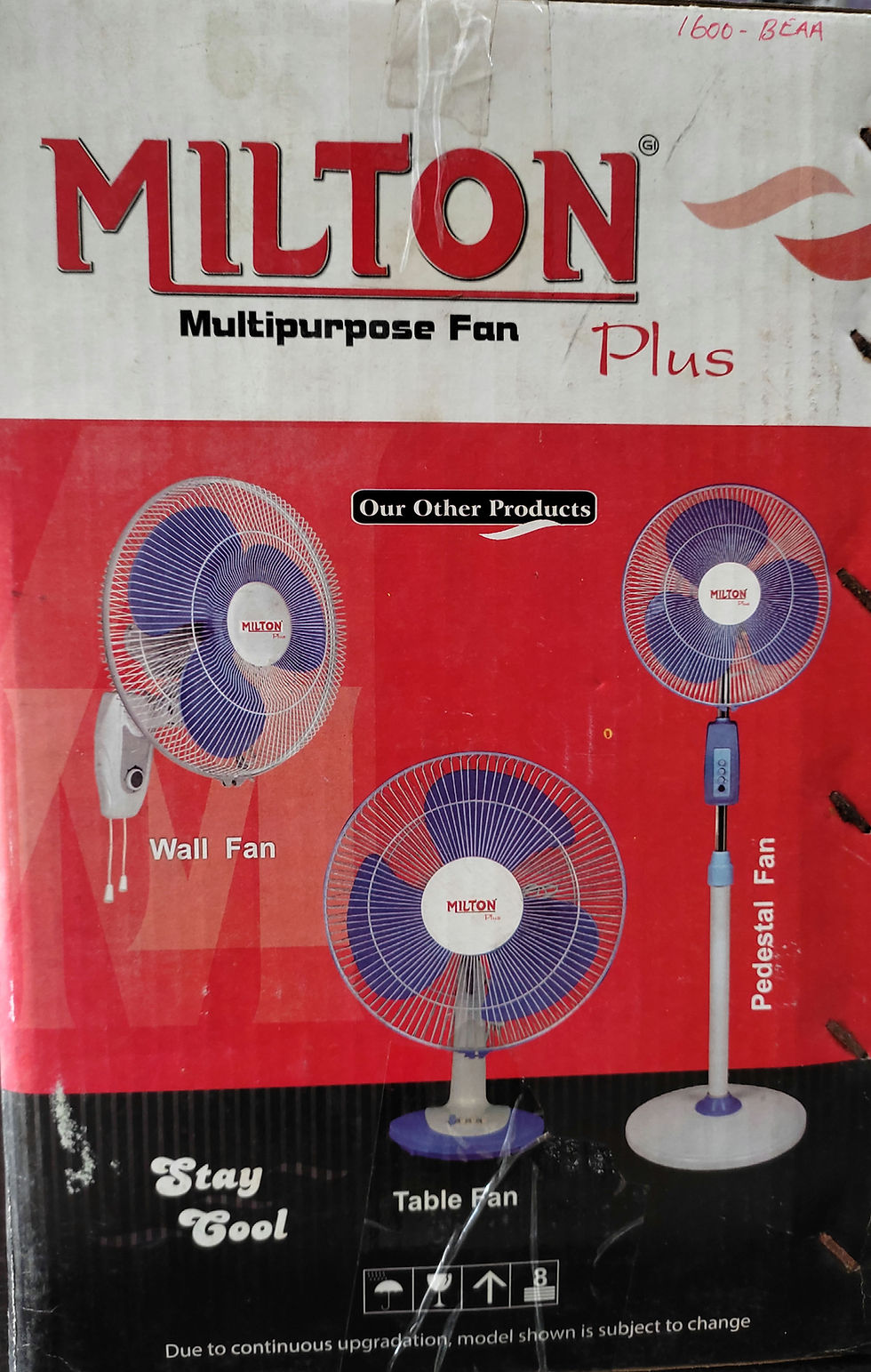 Thumbnail: MILTON PLUS Multi purpose Table & Pedestrial Fan