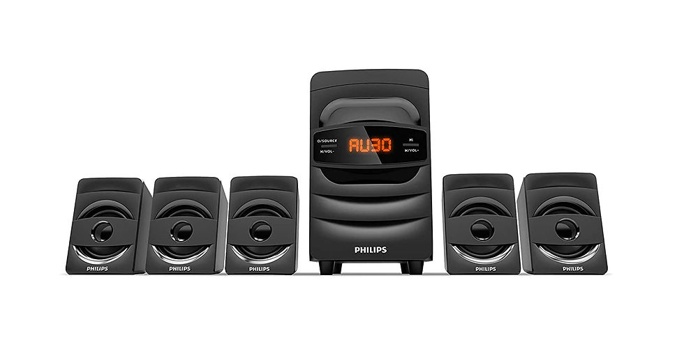 Thumbnail: Philips 5.1 CH 40W Bluetooth Multimedia Speaker  SPA5128B