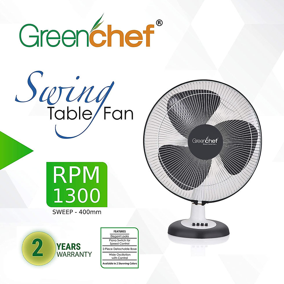 Thumbnail: Greenchef Table Fan - Swing