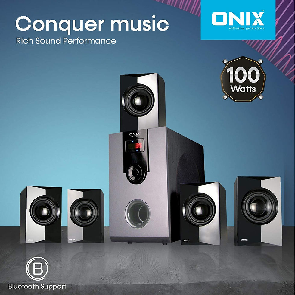 Thumbnail: Onix 5.1  100 W Multimedia Bluetooth Speaker System OHT-200