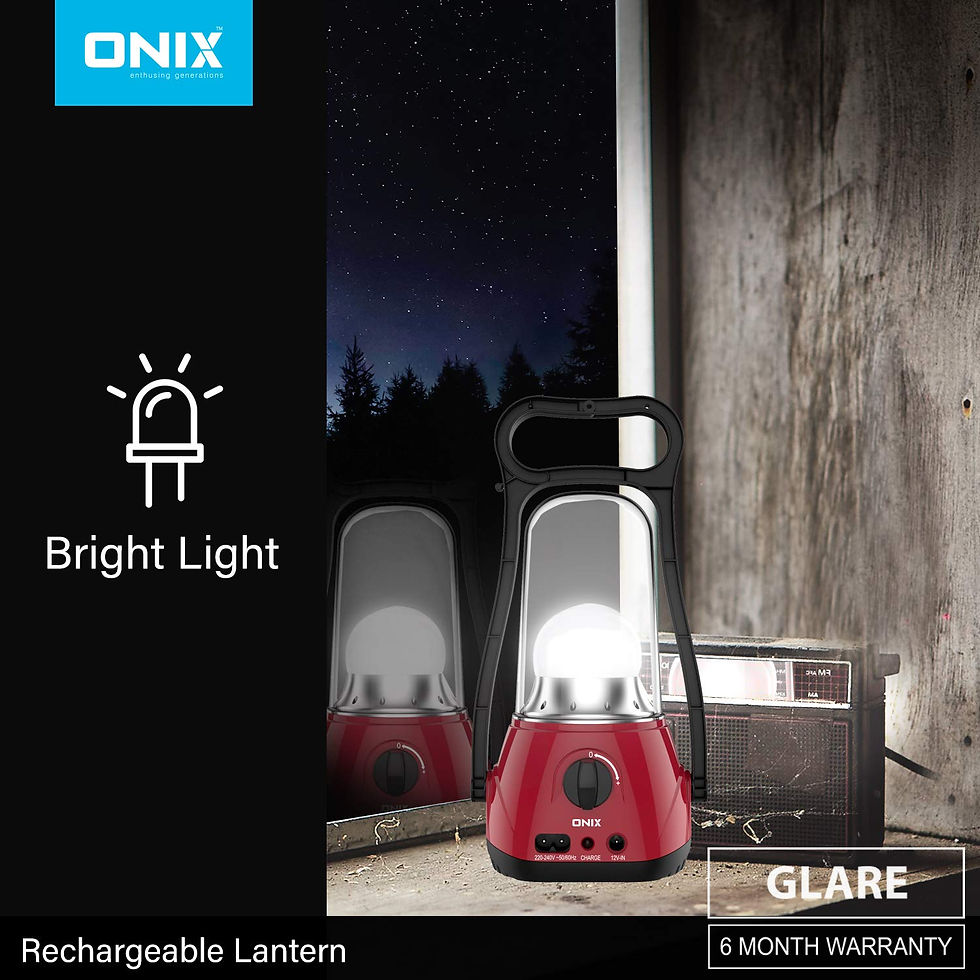 Thumbnail: ONIX enthusing generations Glare Rechargeable LED Lantern