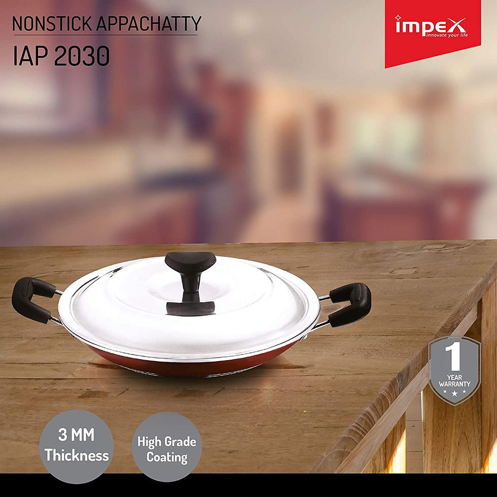 Thumbnail: Impex IAC-2030 Nonstick Aluminium Appachatty (20 cm)