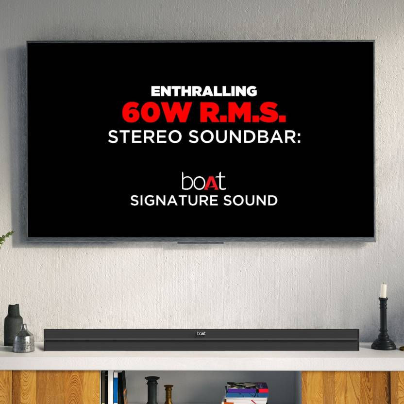 Thumbnail: BOAT AAVANTE Sound Bar 1300 ,60W 2.0 Channel