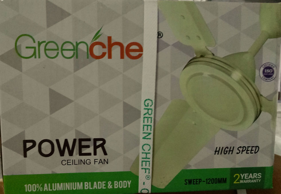 Thumbnail: Greenchef Power Ceiling fan 1200mm