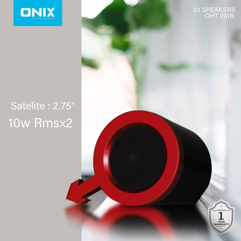 Thumbnail: Onix OHT 201 R 40 W Bluetooth Multimedia Speaker