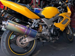 神奈川でバイク車検を代行したVTR1000F