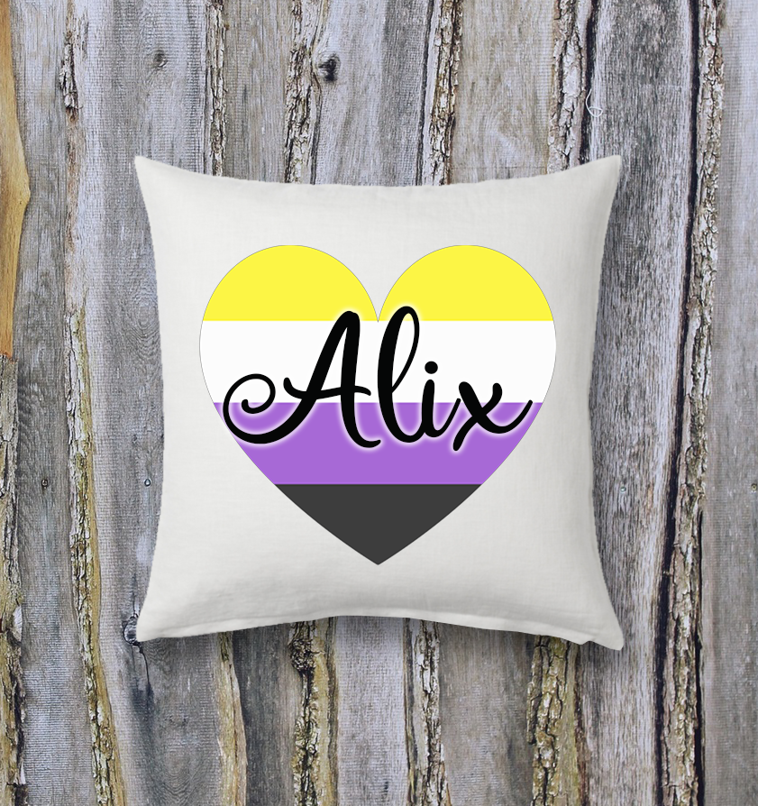 Thumbnail: LGBTQ+ HEART CUSHIONS
