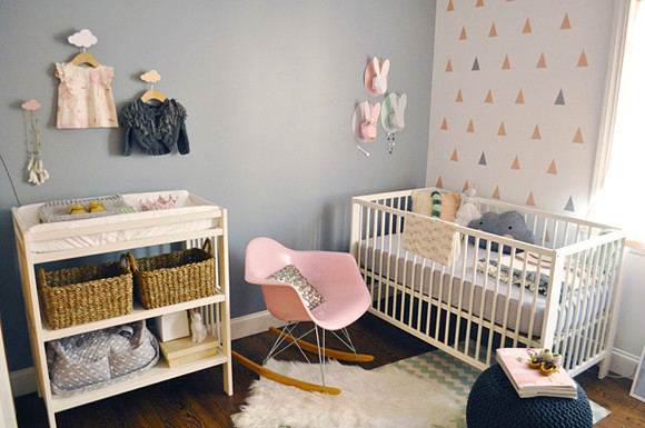 Chambre Chloe Fleury 1 Bebe Peinture Ent