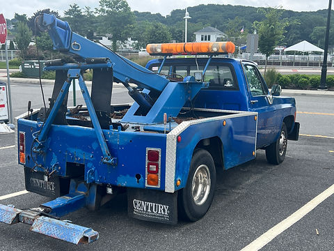 First Tow Truck 2- at local car show- Levittown Road Rescuers