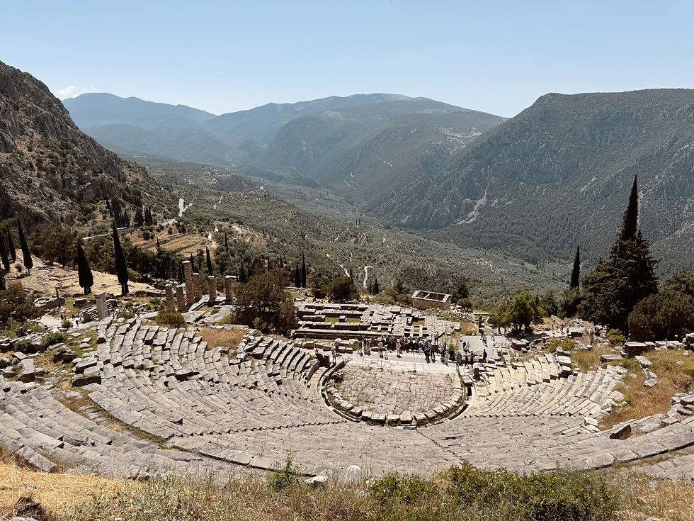 Het auditorium van het Delphi theater.