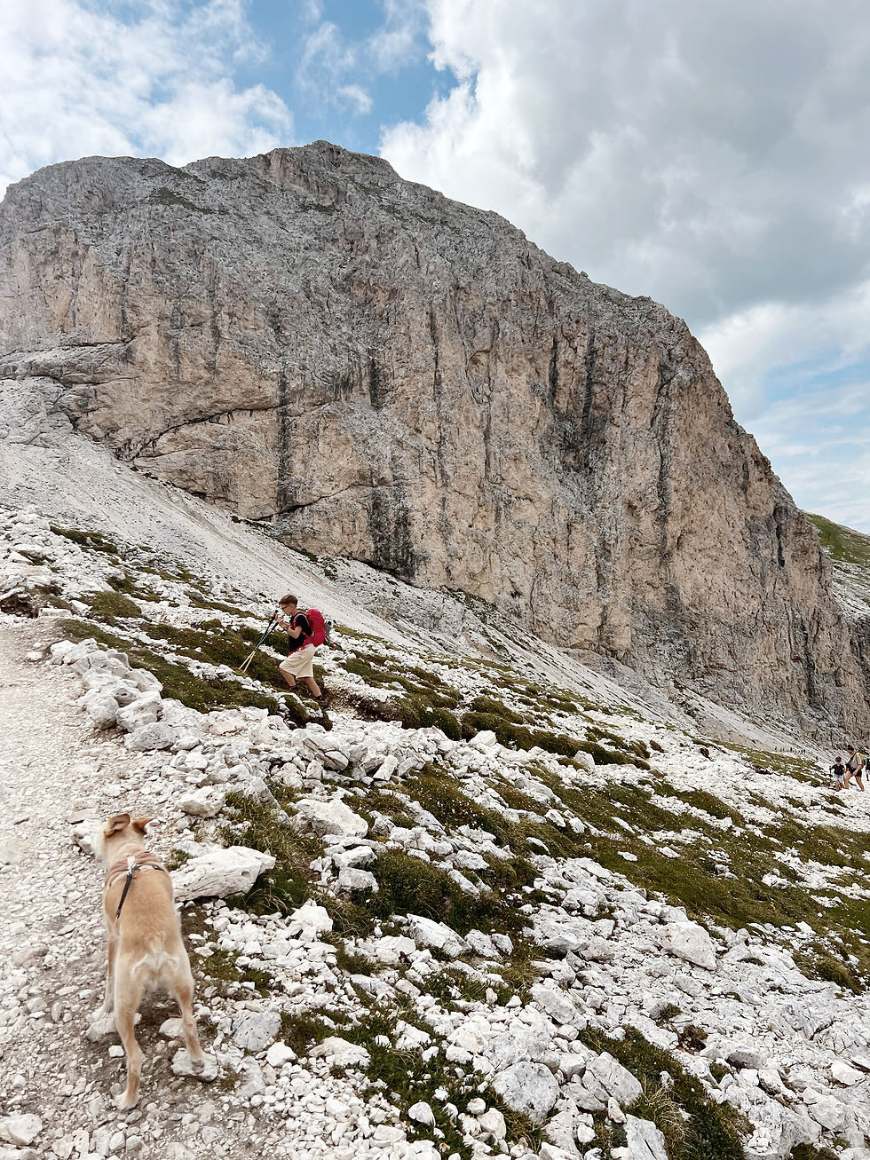 Nog één bocht Dex.