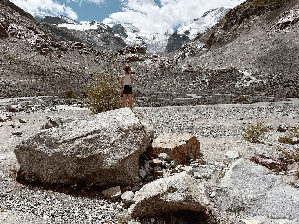 We zijn aan het einde van het pad.