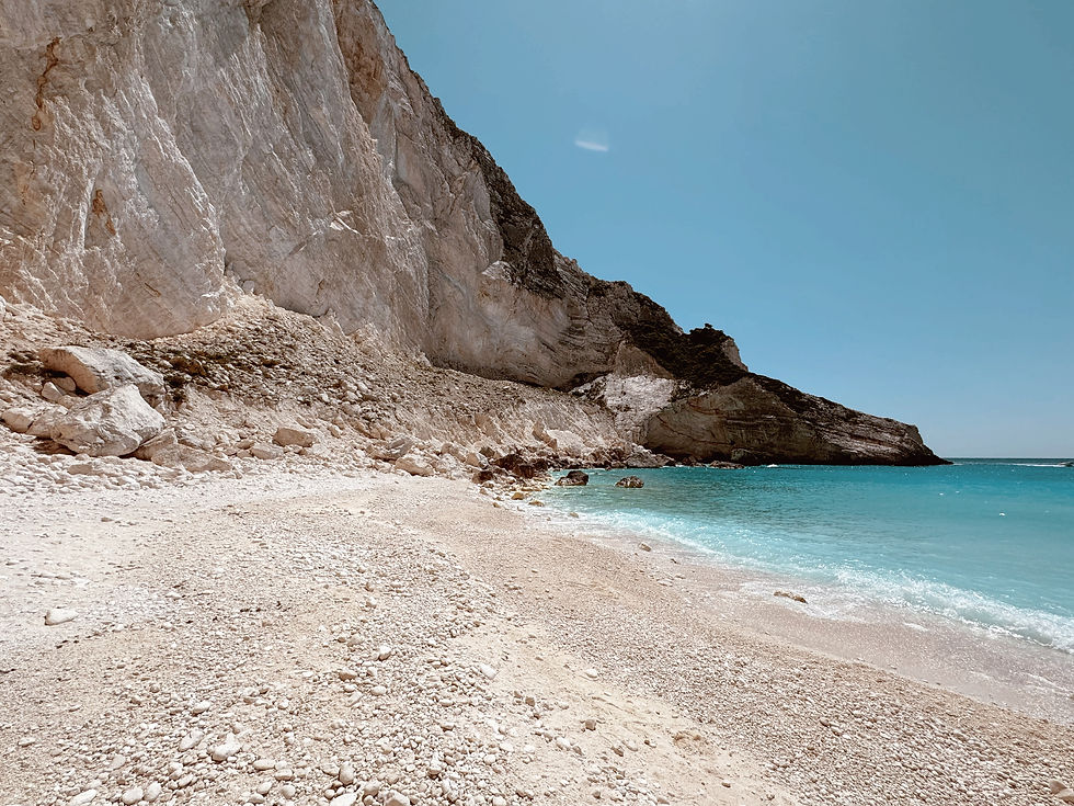 Op het volgende strand.