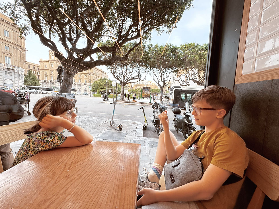 Nog even lekker eten.