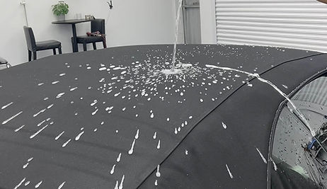 CONVERTIBLE FABRIC ROOF COATING