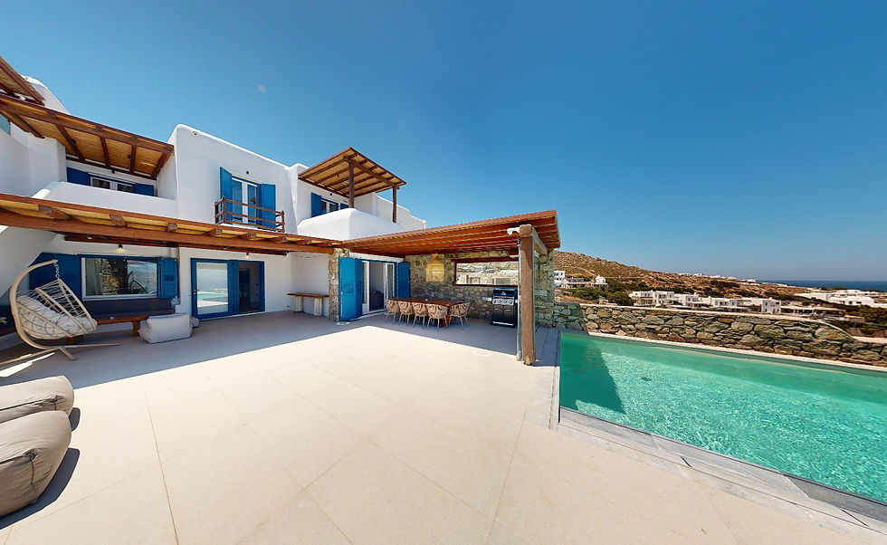 Villa Idro Mykonos 16 outdoor area