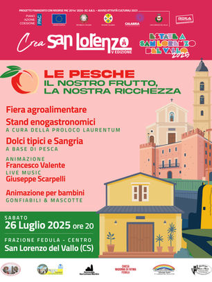 LE PESCHE: IL NOSTRO FRUTTO, LA NOSTRA RICCHEZZA