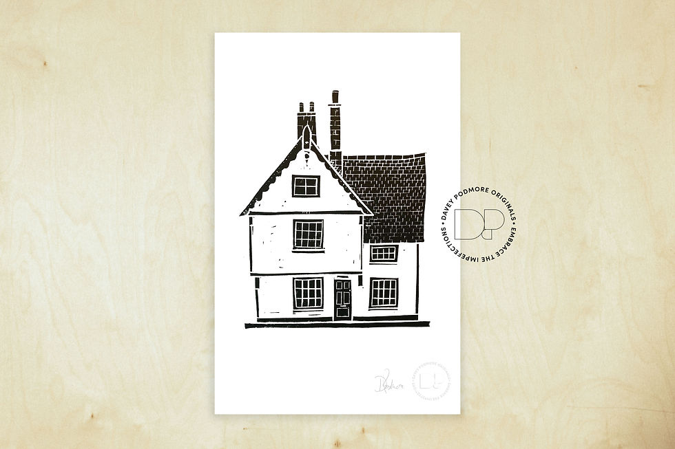 Thumbnail: YOUR HOME AS A LINO PRINT