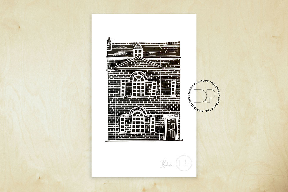 Thumbnail: YOUR HOME AS A LINO PRINT