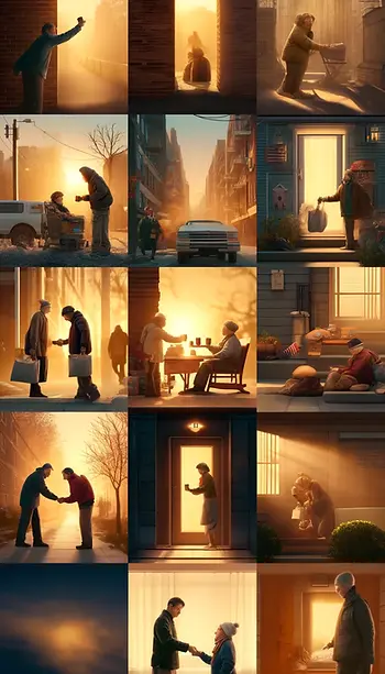 The Glow of Generosity: Morning Acts of Kindness