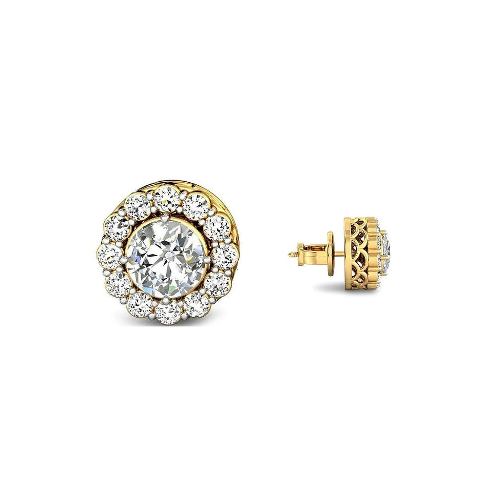 Thumbnail: 1.64Ct Earring Pair