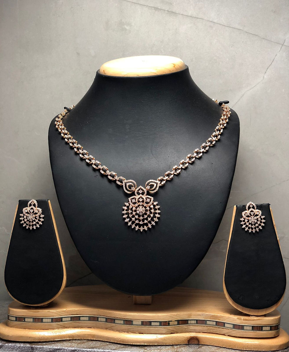 Thumbnail: 5.93Ct Necklace Set