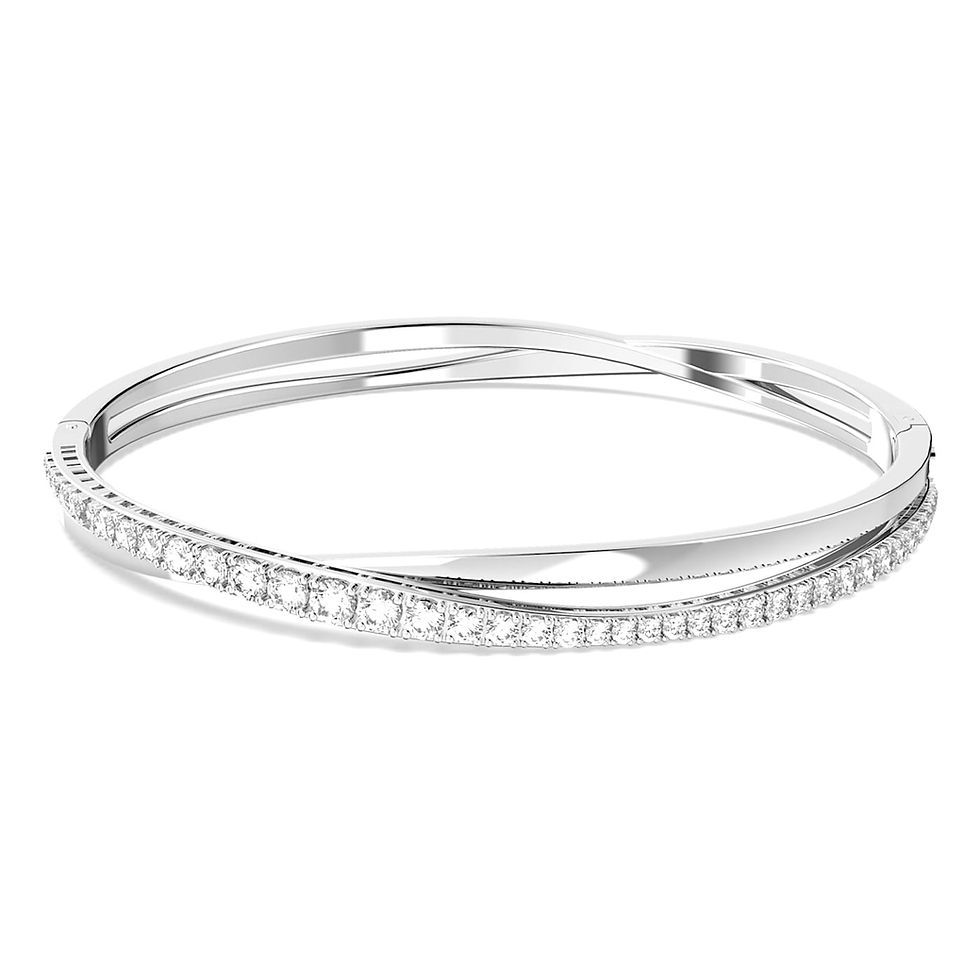 Thumbnail: 1.07Ct Twisted Oval Bracelet