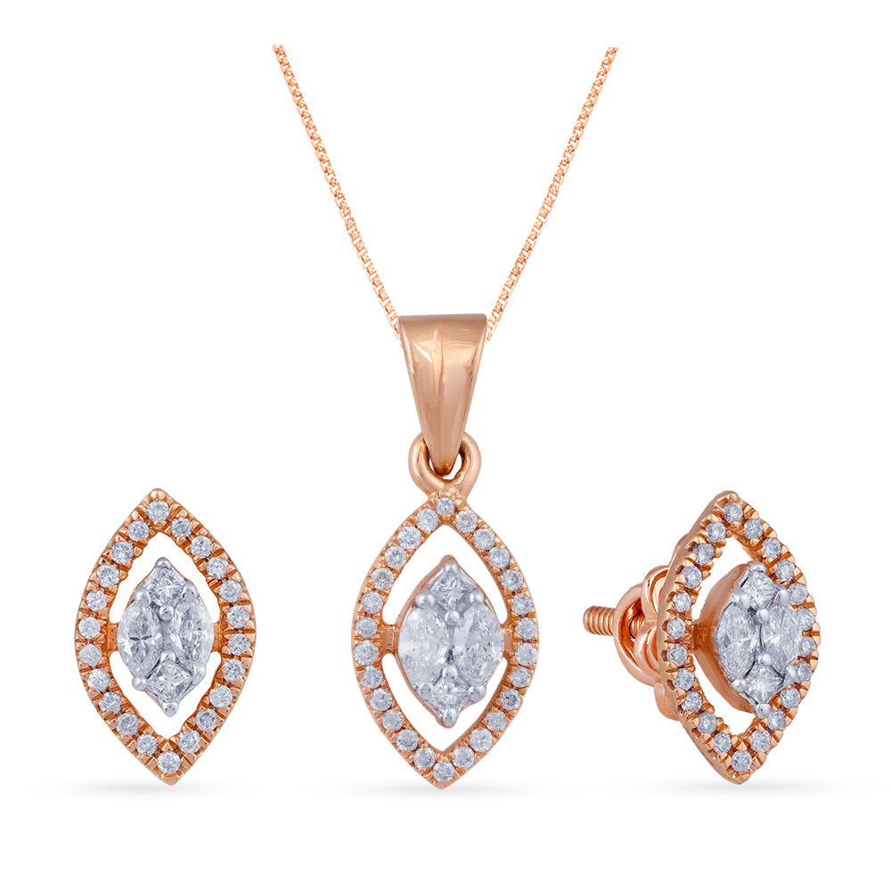 0.79Ct Pendant Set