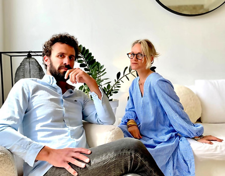 Caroline Dhotel et Jeremy Perrin, fondateurs de maysix